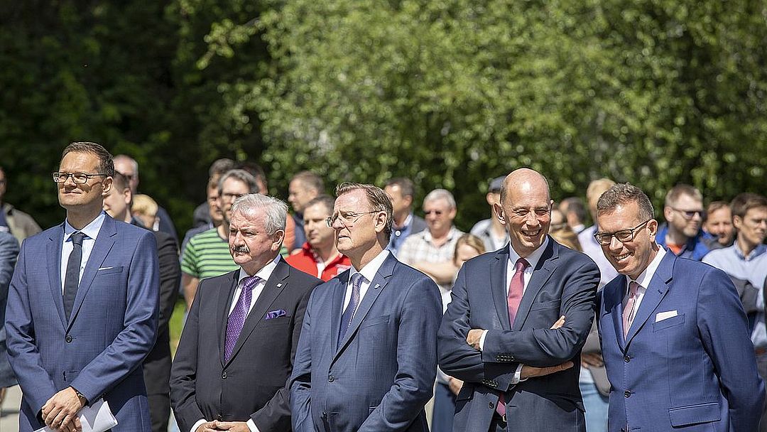 Spatenstich Grupppenfoto